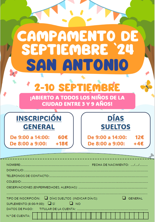 Campamento de septiembre