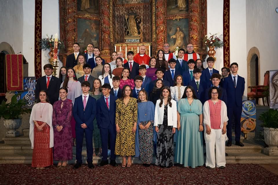 Alumnos del colegio San Antonio