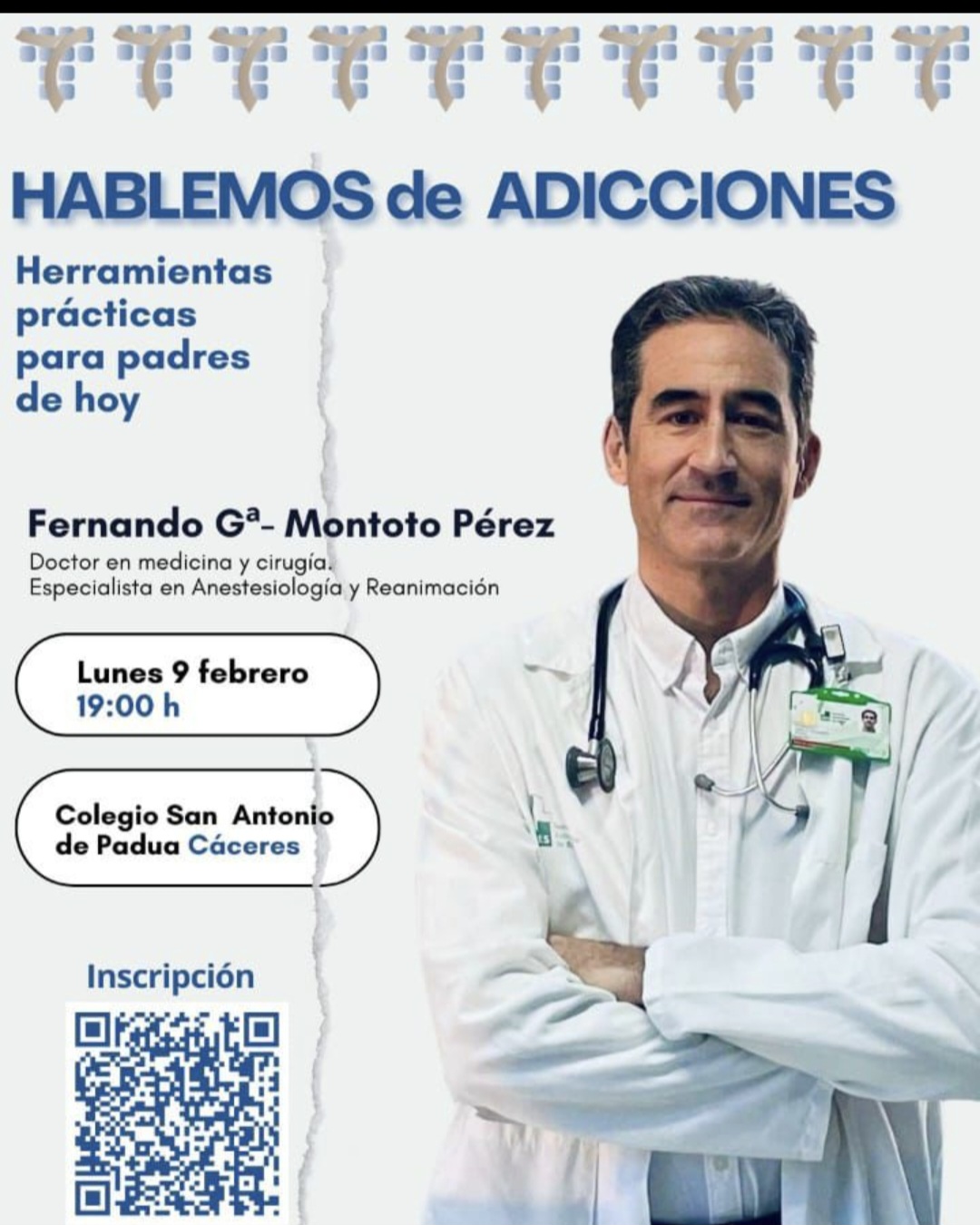 Charla sobre Adicciones